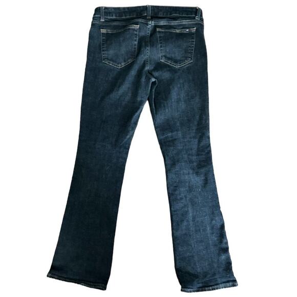 Tommy Hilfiger Dark Wash Medium Rise Boot Cut Jeans Sz 8 - Picture 4 of 8